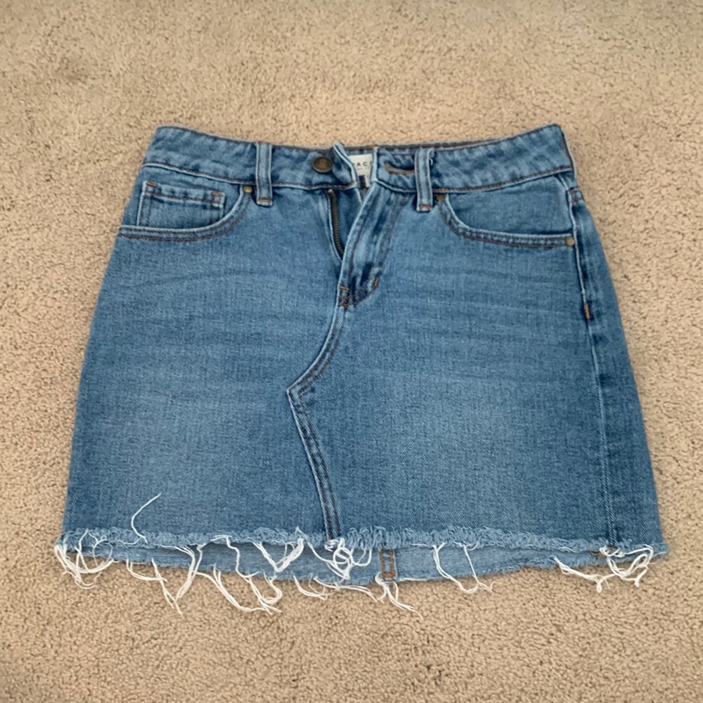 PacSun Jean Skirt
